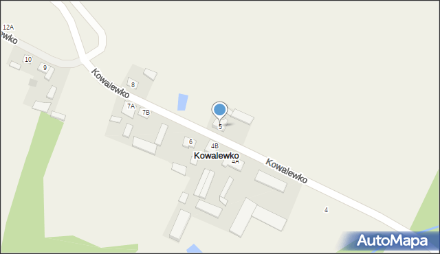 Kowalewko, Kowalewko, 5, mapa Kowalewko