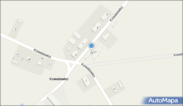 Kowalewko, Kowalewko, 19, mapa Kowalewko