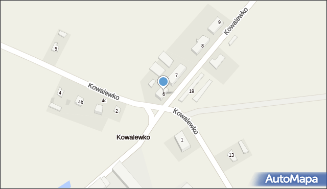 Kowalewko, Kowalewko, 6, mapa Kowalewko