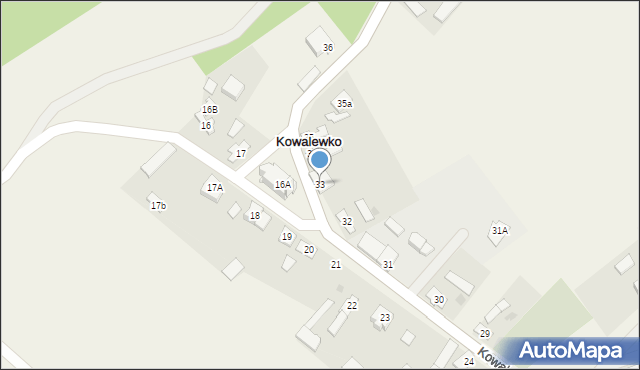 Kowalewko, Kowalewko, 33, mapa Kowalewko