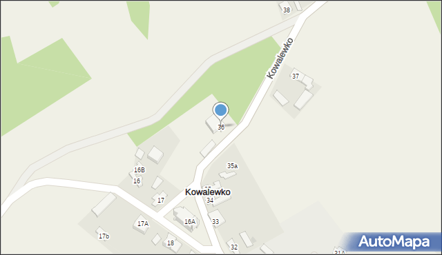Kowalewko, Kowalewko, 36, mapa Kowalewko