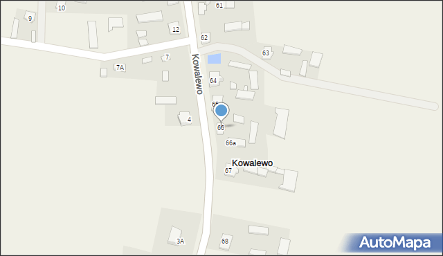 Kowalewo, Kowalewo, 66, mapa Kowalewo