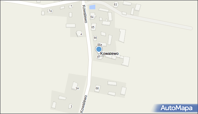 Kowalewo, Kowalewo, 67, mapa Kowalewo