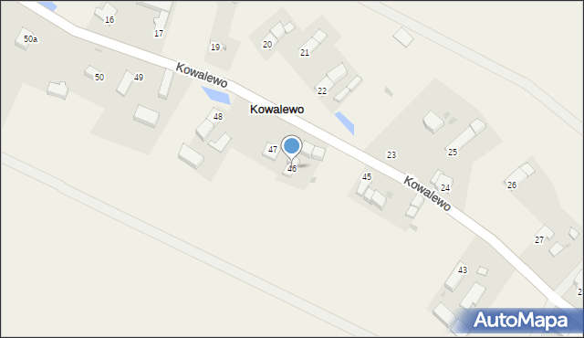 Kowalewo, Kowalewo, 46, mapa Kowalewo