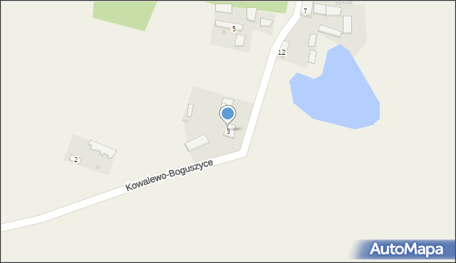 Kowalewo-Boguszyce, Kowalewo-Boguszyce, 3, mapa Kowalewo-Boguszyce