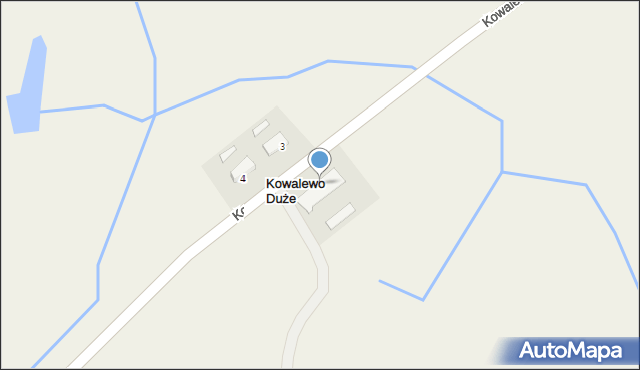 Kowalewo Duże, Kowalewo Duże, 2, mapa Kowalewo Duże