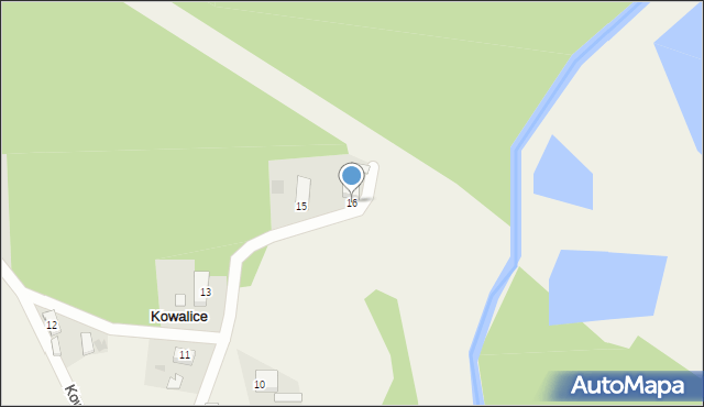 Kowalice, Kowalice, 16, mapa Kowalice