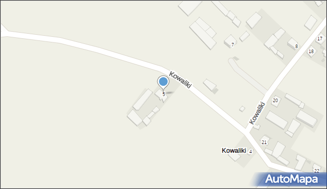 Kowaliki, Kowaliki, 5, mapa Kowaliki