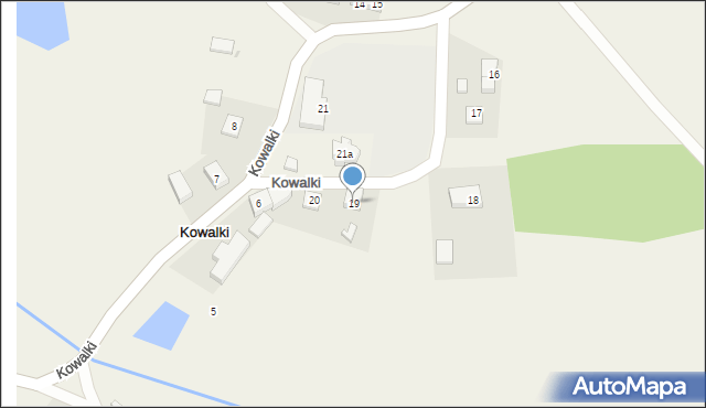 Kowalki, Kowalki, 19, mapa Kowalki