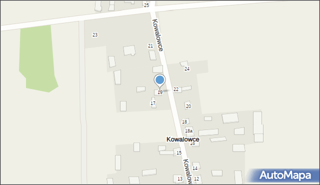 Kowalowce, Kowalowce, 19, mapa Kowalowce