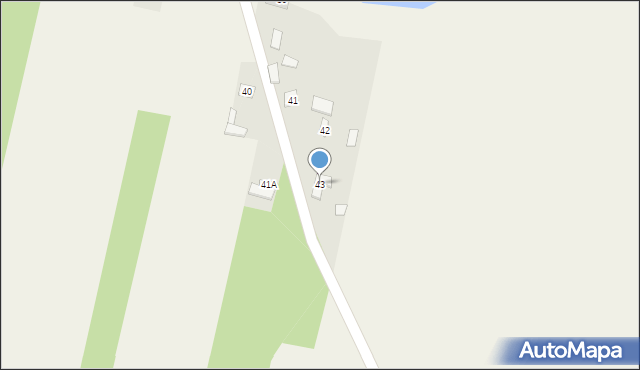 Kowalówka, Kowalówka, 43, mapa Kowalówka