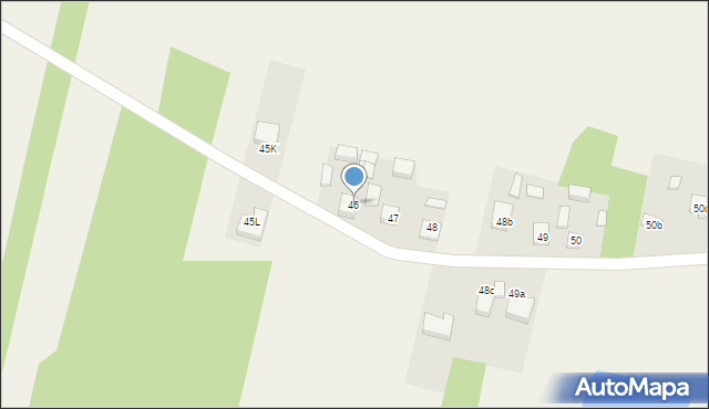 Kowalówka, Kowalówka, 46, mapa Kowalówka
