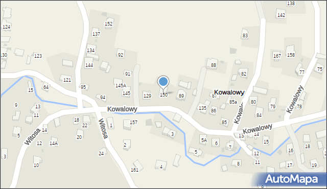 Kowalowy, Kowalowy, 150, mapa Kowalowy