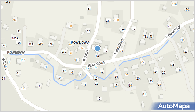 Kowalowy, Kowalowy, 84, mapa Kowalowy