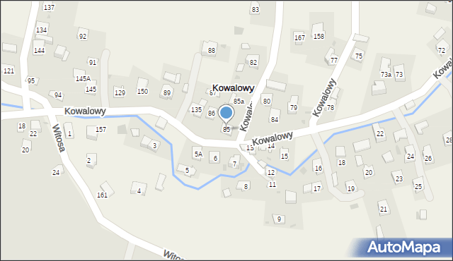 Kowalowy, Kowalowy, 85, mapa Kowalowy