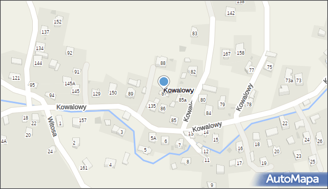 Kowalowy, Kowalowy, 87, mapa Kowalowy