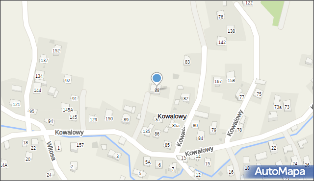 Kowalowy, Kowalowy, 88, mapa Kowalowy