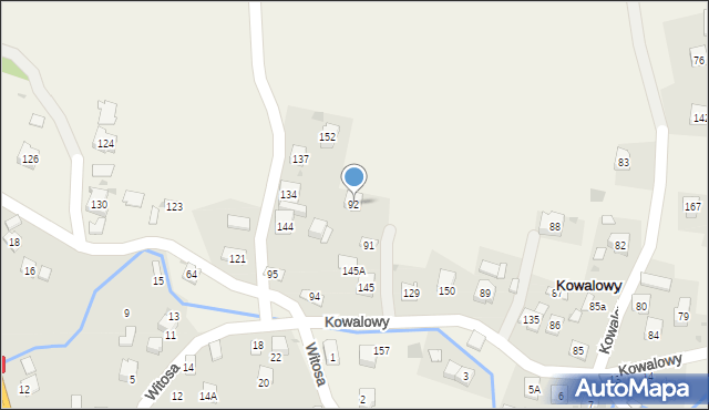 Kowalowy, Kowalowy, 92, mapa Kowalowy