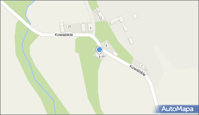 Kowalskie, Kowalskie, 6, mapa Kowalskie