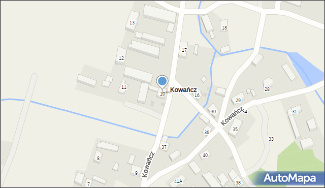 Kowańcz, Kowańcz, 10, mapa Kowańcz