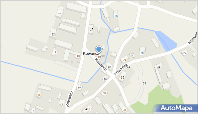 Kowańcz, Kowańcz, 16, mapa Kowańcz