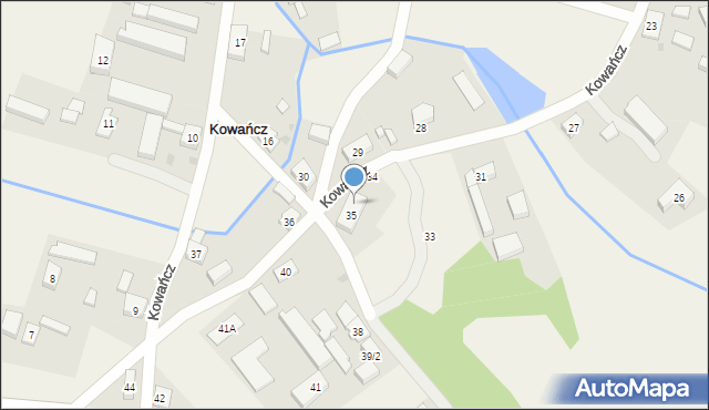 Kowańcz, Kowańcz, 35a, mapa Kowańcz