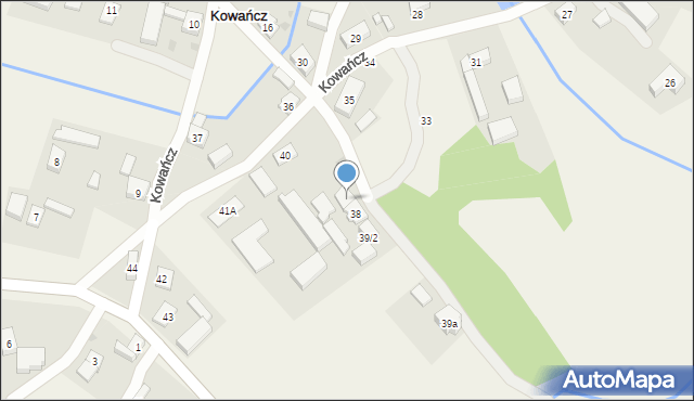 Kowańcz, Kowańcz, 39, mapa Kowańcz