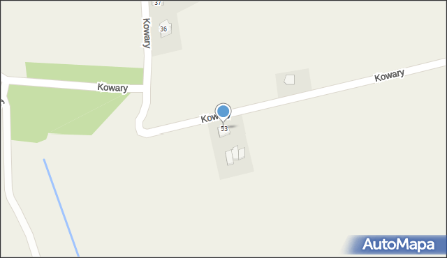 Kowary, Kowary, 53, mapa Kowary