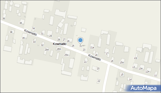 Kownatki, Kownatki, 24, mapa Kownatki