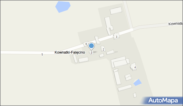 Kownatki-Falęcino, Kownatki-Falęcino, 1, mapa Kownatki-Falęcino