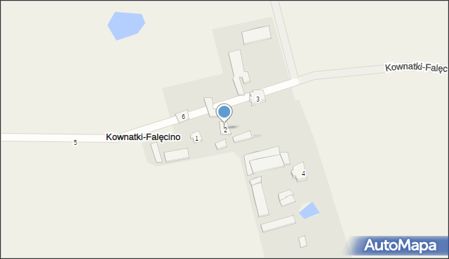 Kownatki-Falęcino, Kownatki-Falęcino, 2, mapa Kownatki-Falęcino