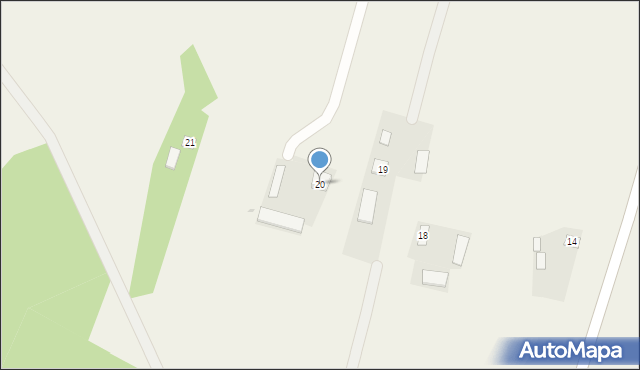 Kozice, Kozice, 20, mapa Kozice