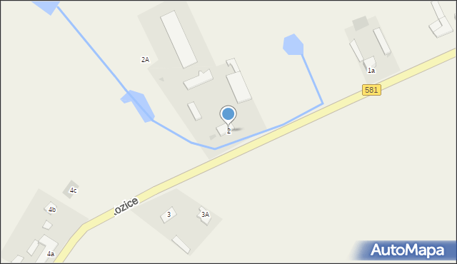 Kozice, Kozice, 2, mapa Kozice