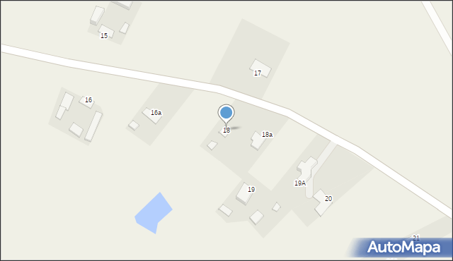 Kozielec, Kozielec, 18, mapa Kozielec