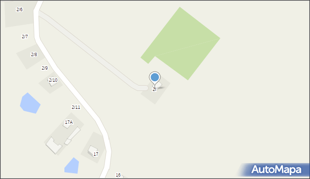 Kozielec, Kozielec, 2I, mapa Kozielec