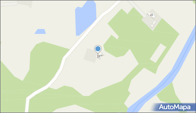 Koziróg Rzeczny, Koziróg Rzeczny, 18, mapa Koziróg Rzeczny