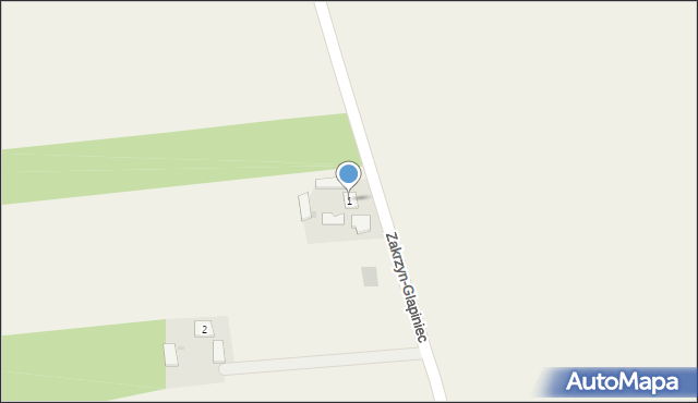 Koźlątków Kolonia, Koźlątków Kolonia, 1, mapa Koźlątków Kolonia