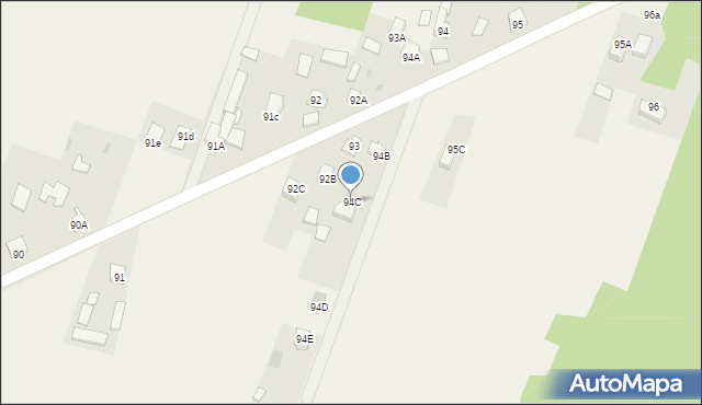 Kozłów, Kozłów, 94C, mapa Kozłów