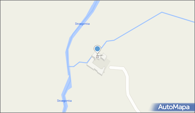 Kozłów, Kozłów, 22, mapa Kozłów