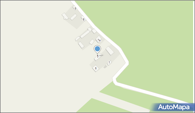 Kozłówek, Kozłówek, 5, mapa Kozłówek