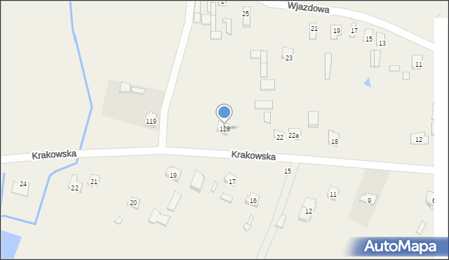 Kozłowiec, Kozłowiec, 128, mapa Kozłowiec