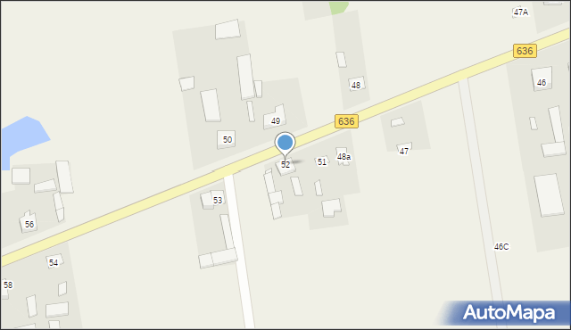 Kozły, Kozły, 52, mapa Kozły