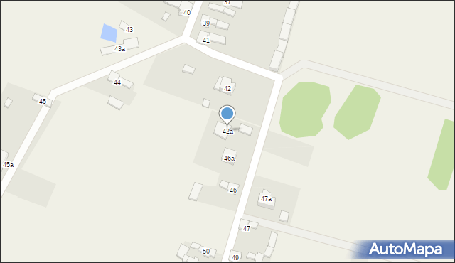 Koźniewice, Koźniewice, 42a, mapa Koźniewice