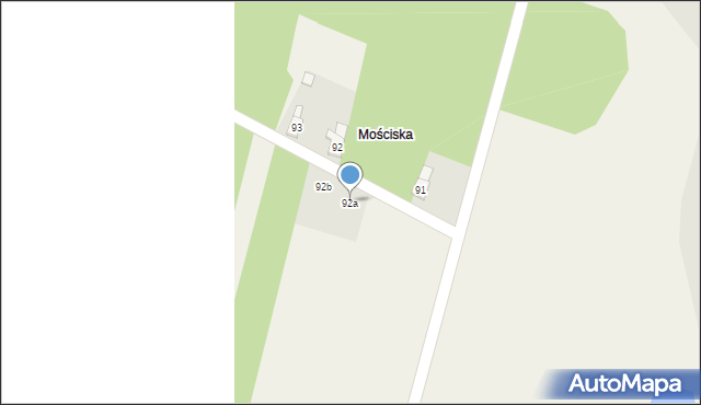 Koźniewice, Koźniewice, 92a, mapa Koźniewice