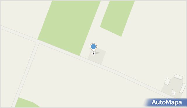 Koźniewo Średnie, Koźniewo Średnie, 5, mapa Koźniewo Średnie