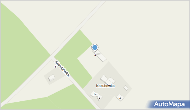 Kozubówka, Kozubówka, 4, mapa Kozubówka