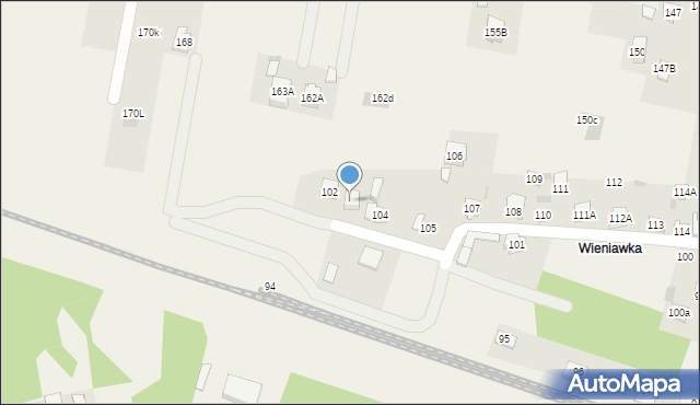Kozubszczyzna, Kozubszczyzna, 103, mapa Kozubszczyzna