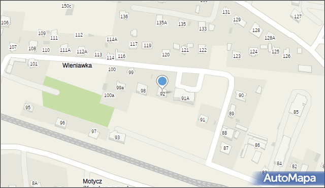 Kozubszczyzna, Kozubszczyzna, 92, mapa Kozubszczyzna