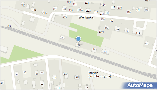 Kozubszczyzna, Kozubszczyzna, 96, mapa Kozubszczyzna