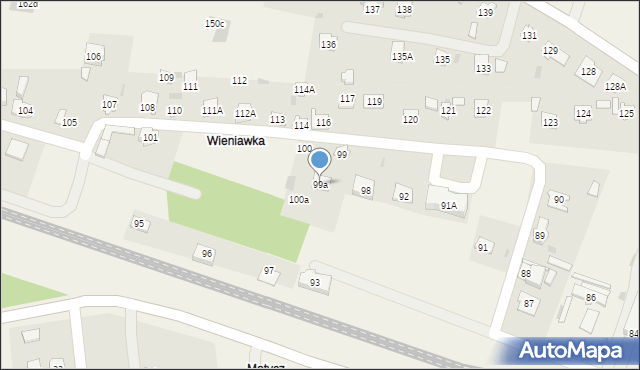 Kozubszczyzna, Kozubszczyzna, 99a, mapa Kozubszczyzna